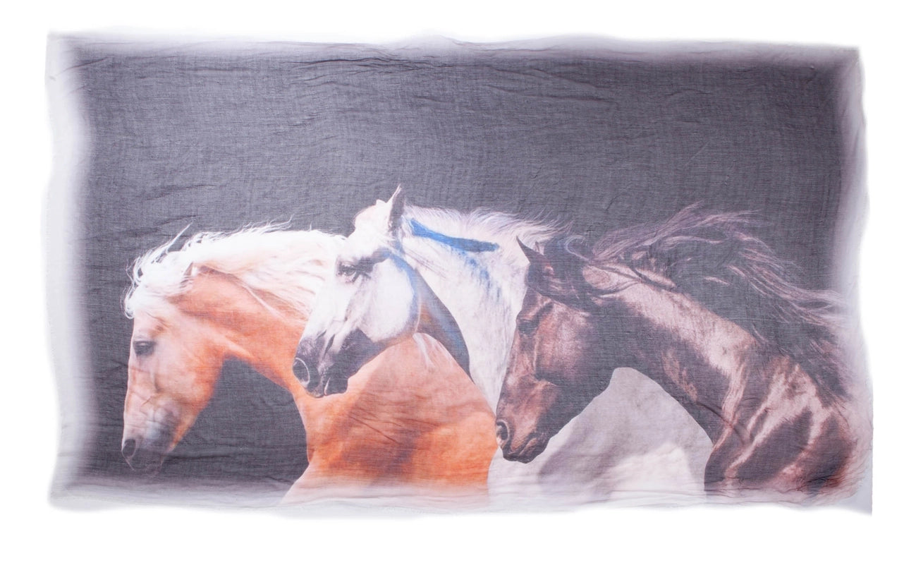 Running Horses Scarf
