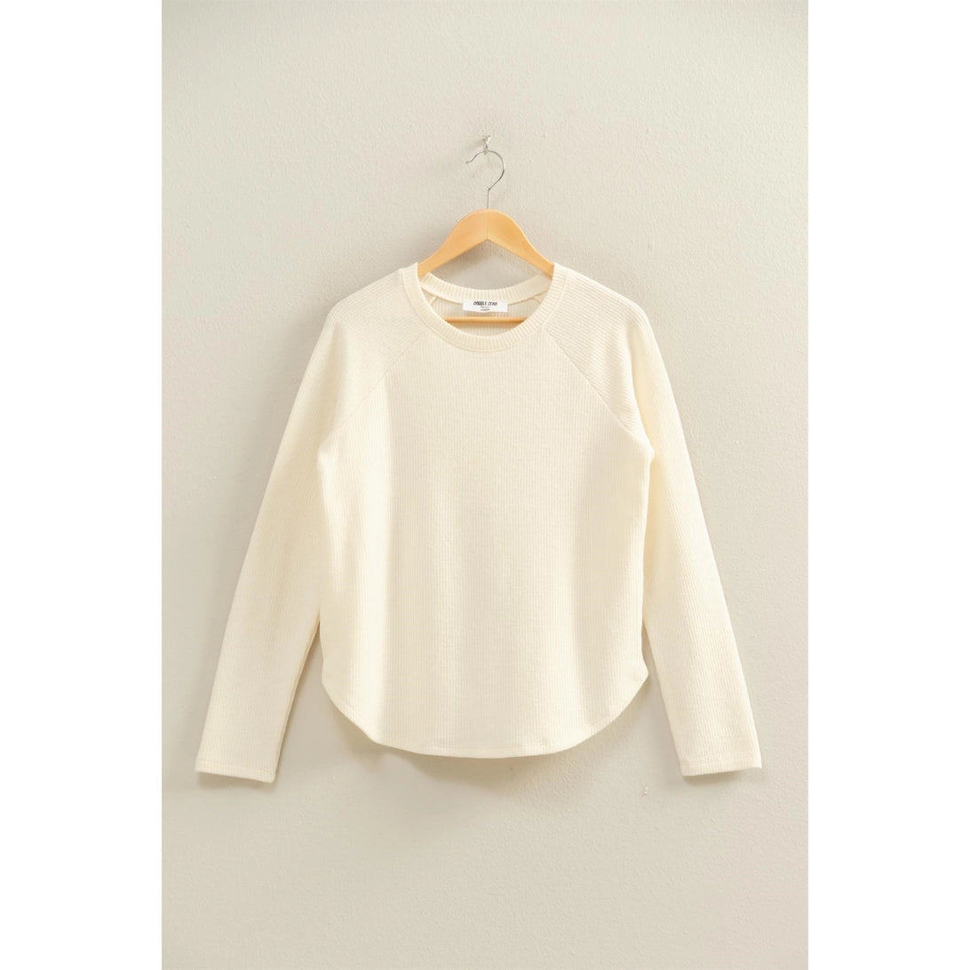 Waffle Long Sleeve Sweater