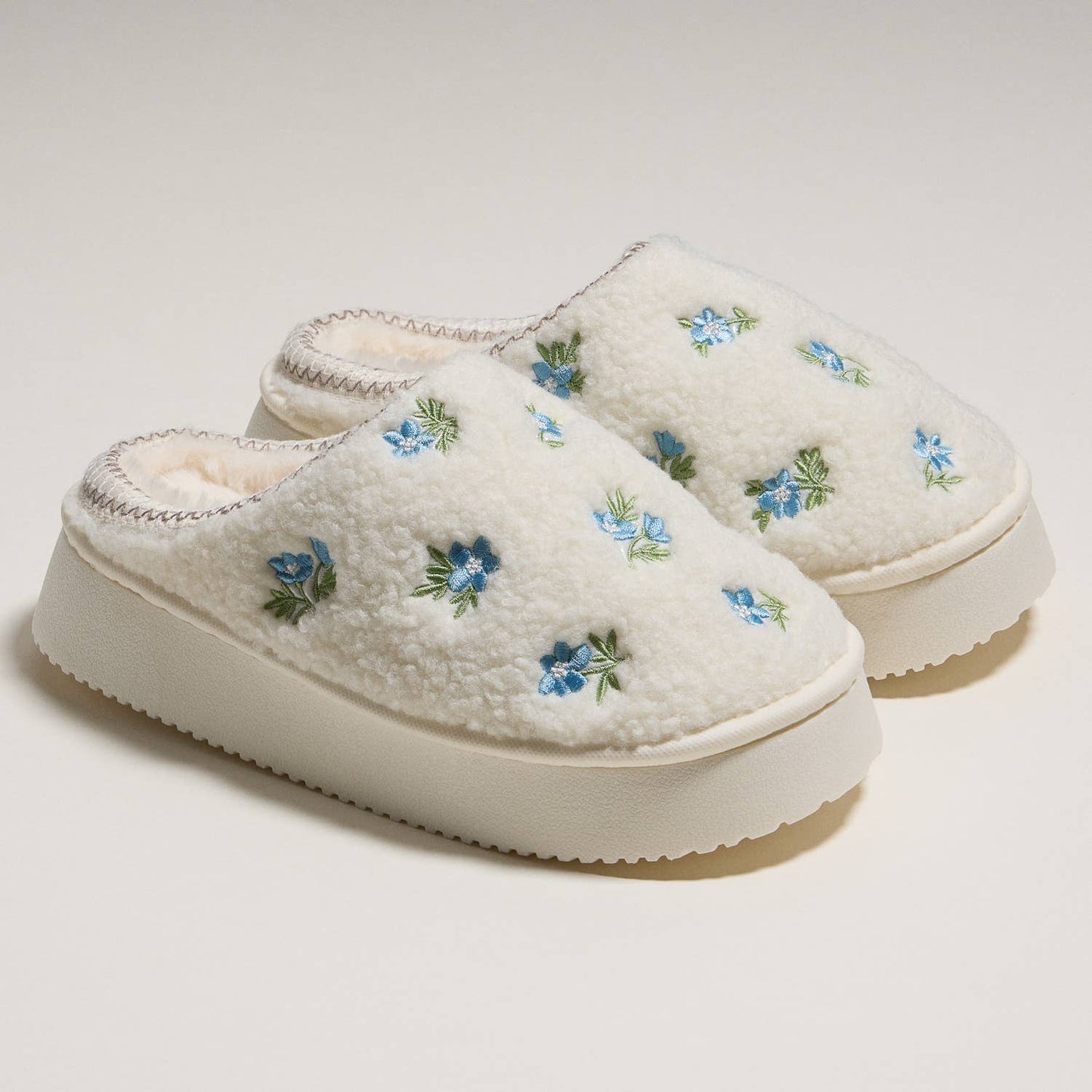 Floral Slippers