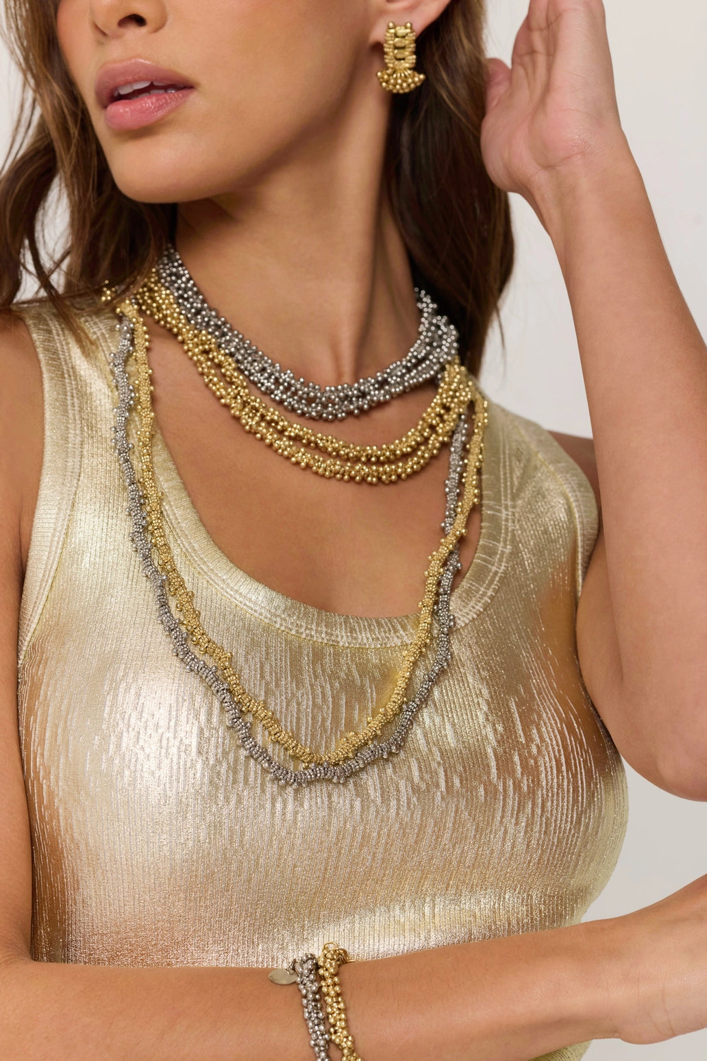 Janak Double Layer Necklace