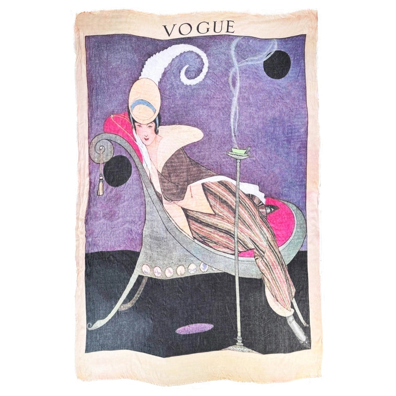 Vintage Vogue Scarf - Lounge