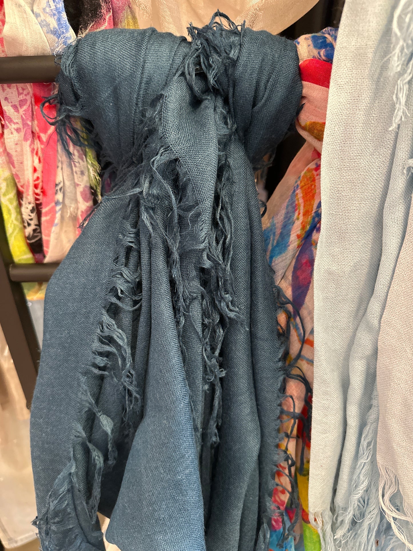 Tissue Solid Scarf