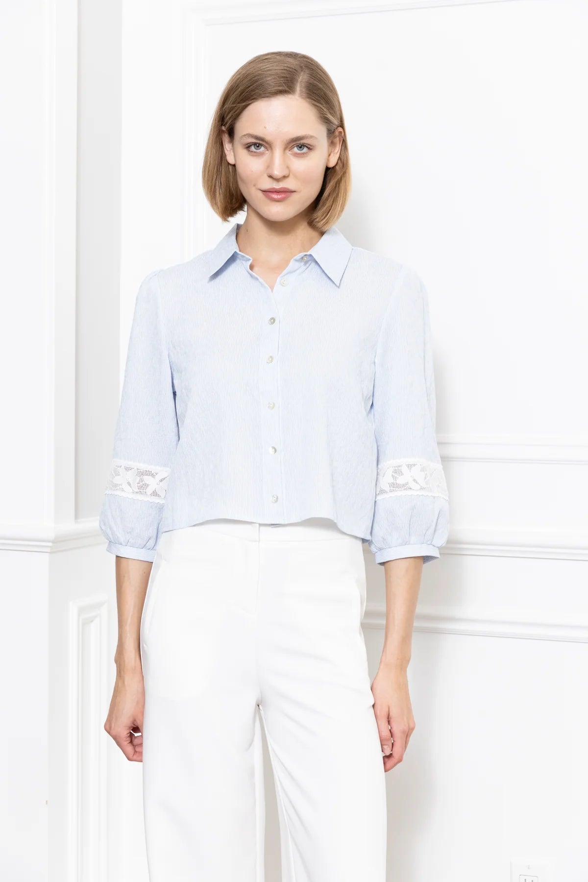 Lace Detail Blouse