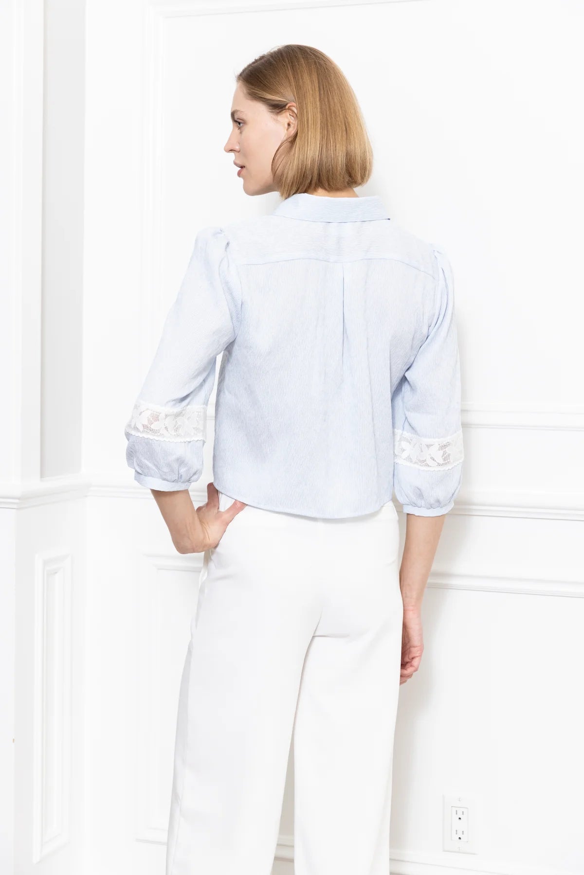 Lace Detail Blouse