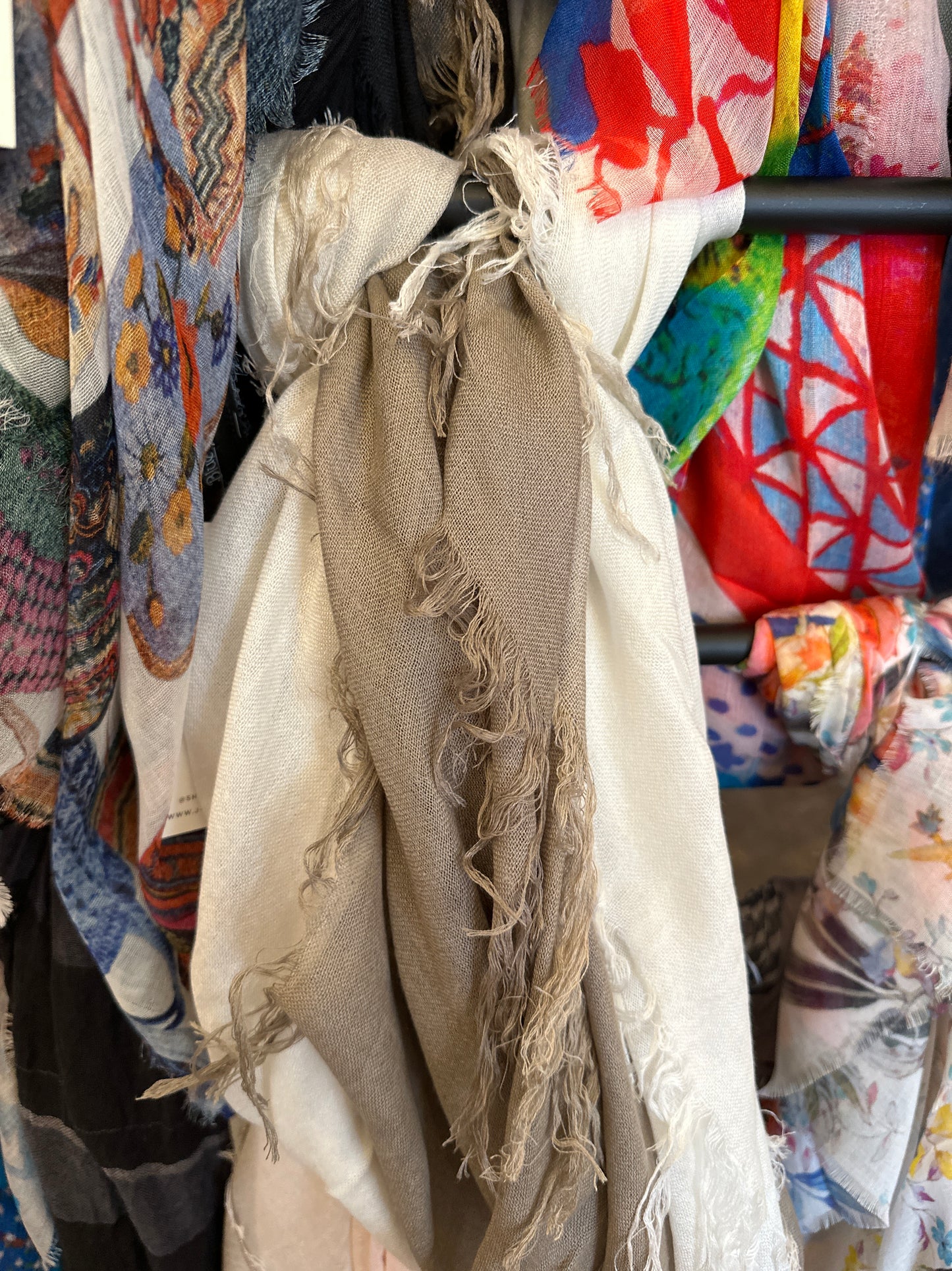 Tissue Solid Scarf
