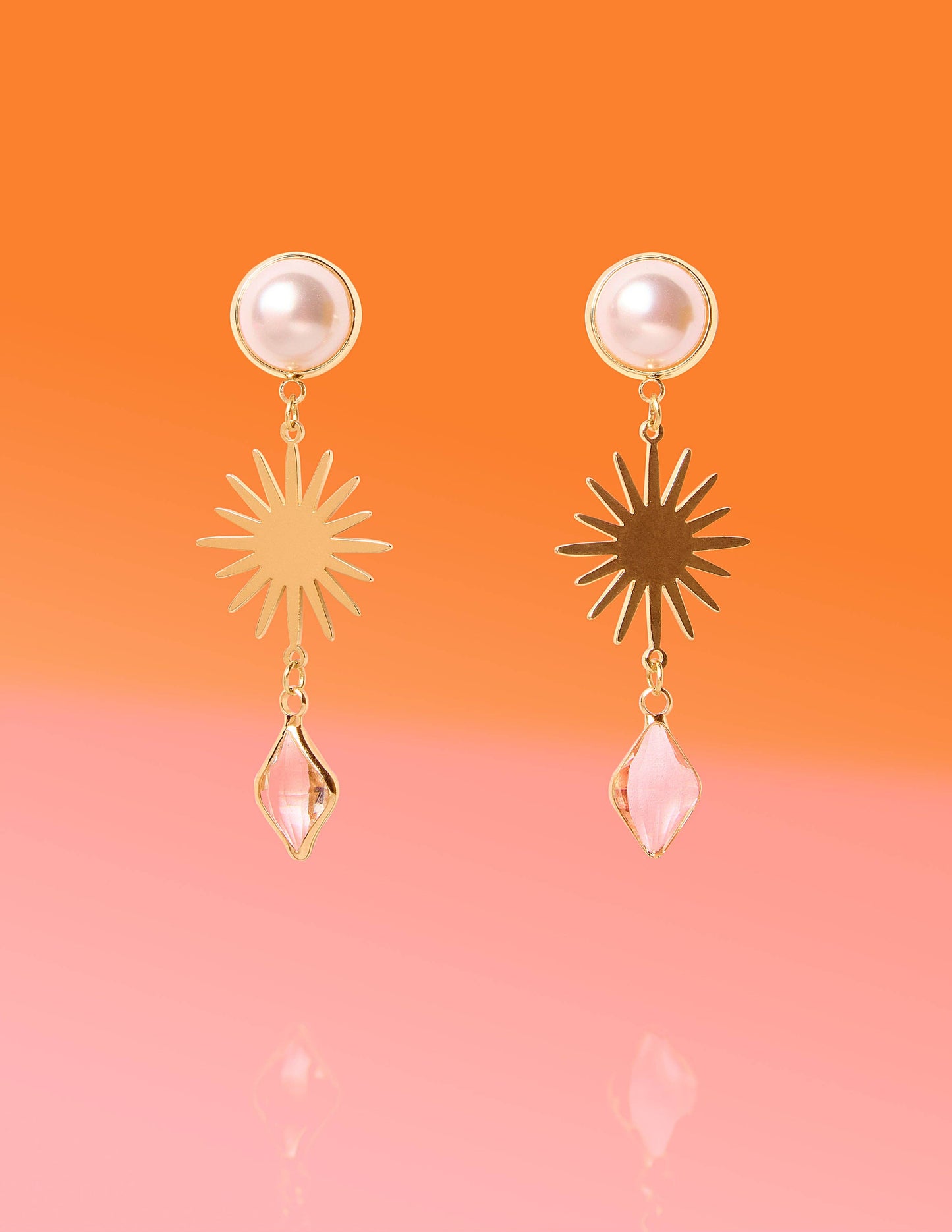 Glamorous occasion dangle earrings