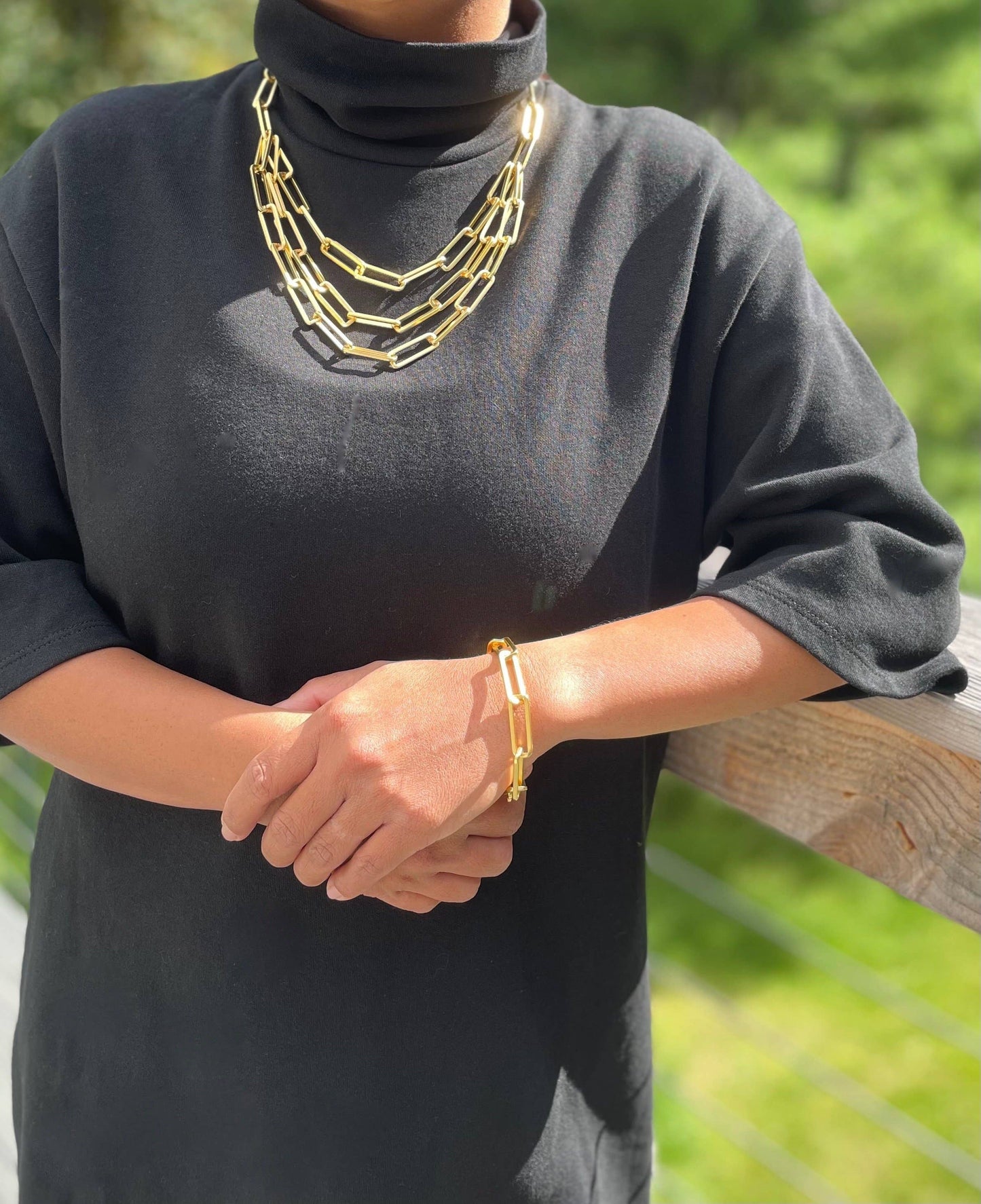 DOR118 Gold Chain Necklace