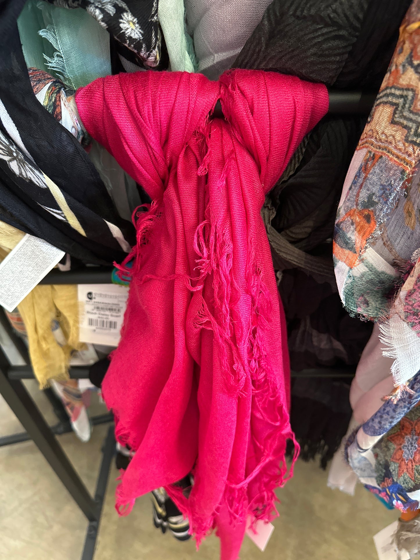 Tissue Solid Scarf