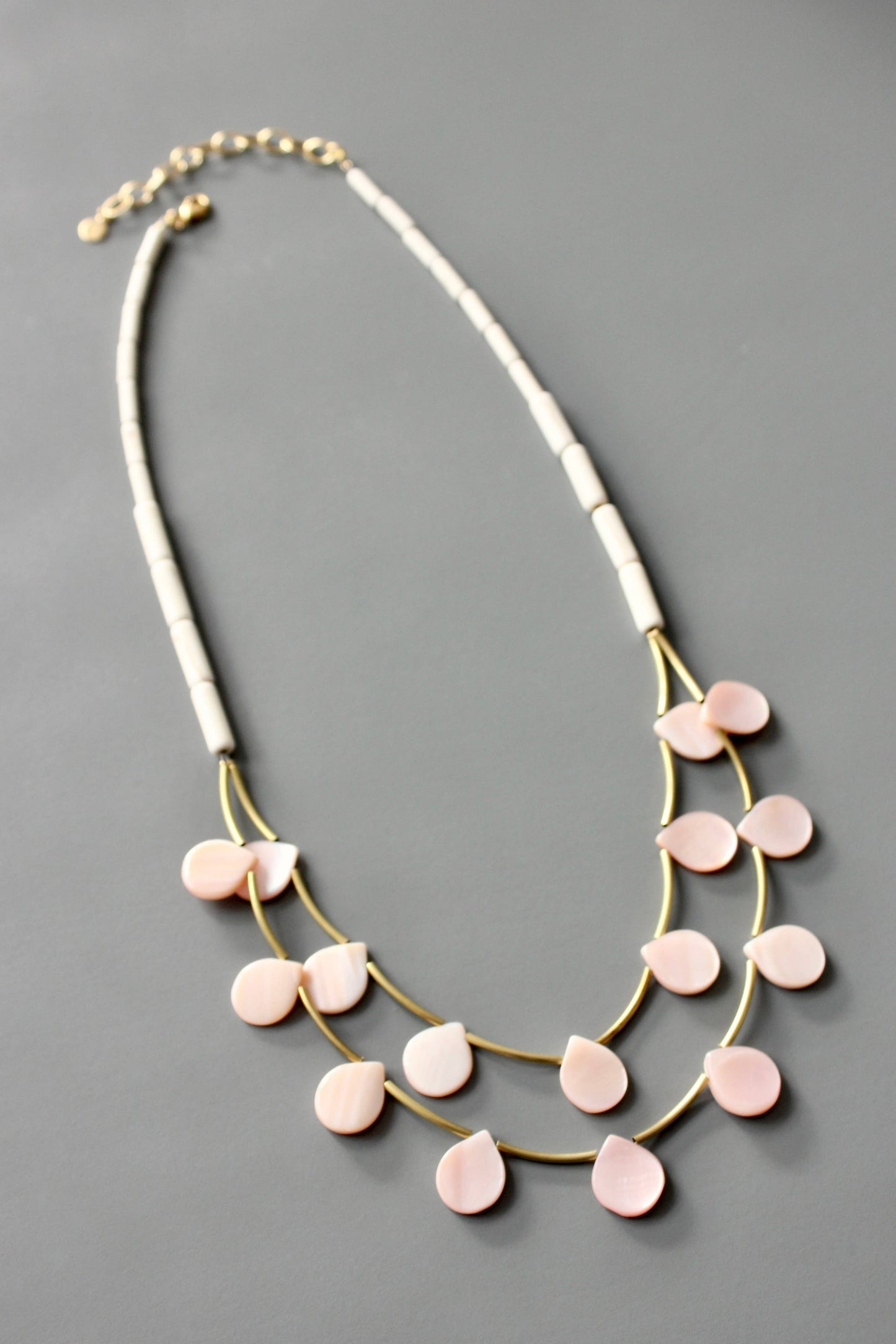 Catalina Pink Pearl Necklace