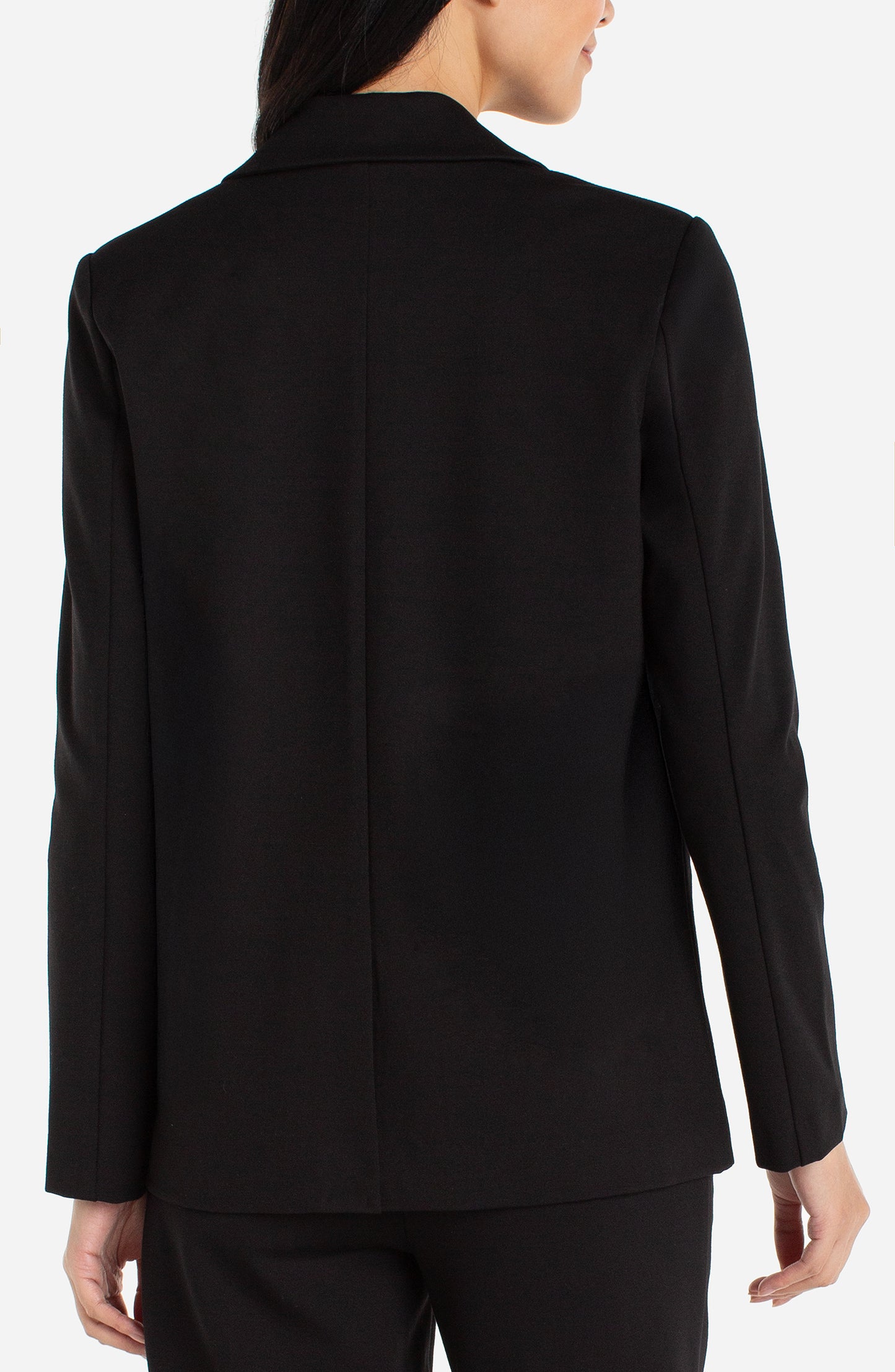 Blazer With Button Sleeve