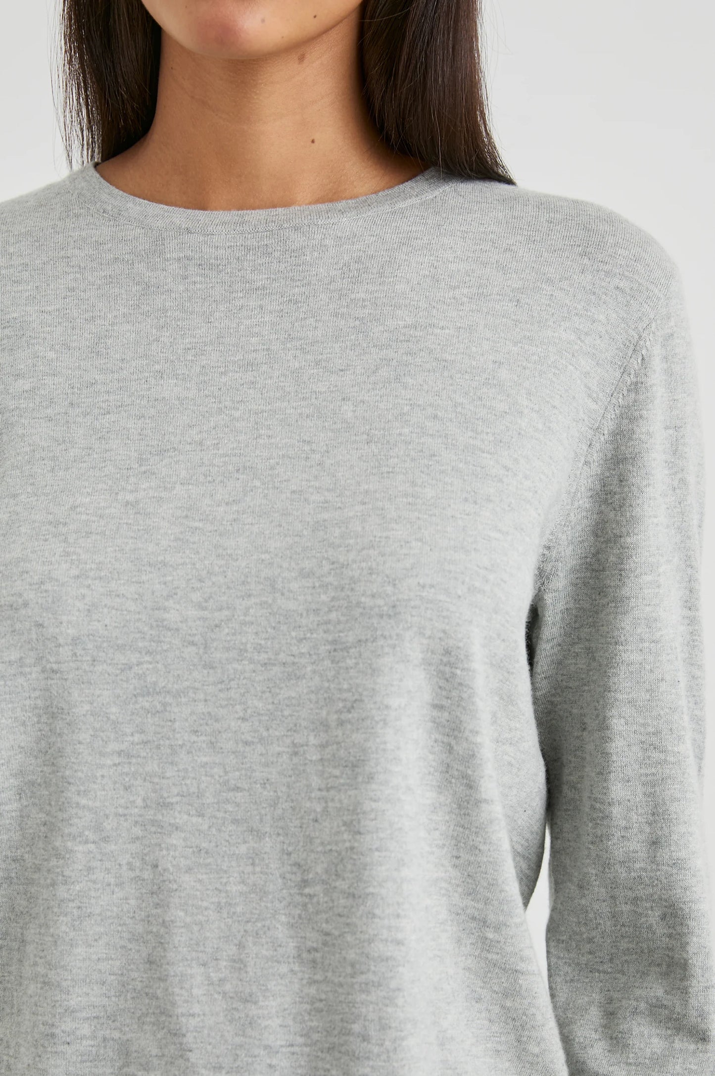 Cotton Cashmere Long Sleeve Tee