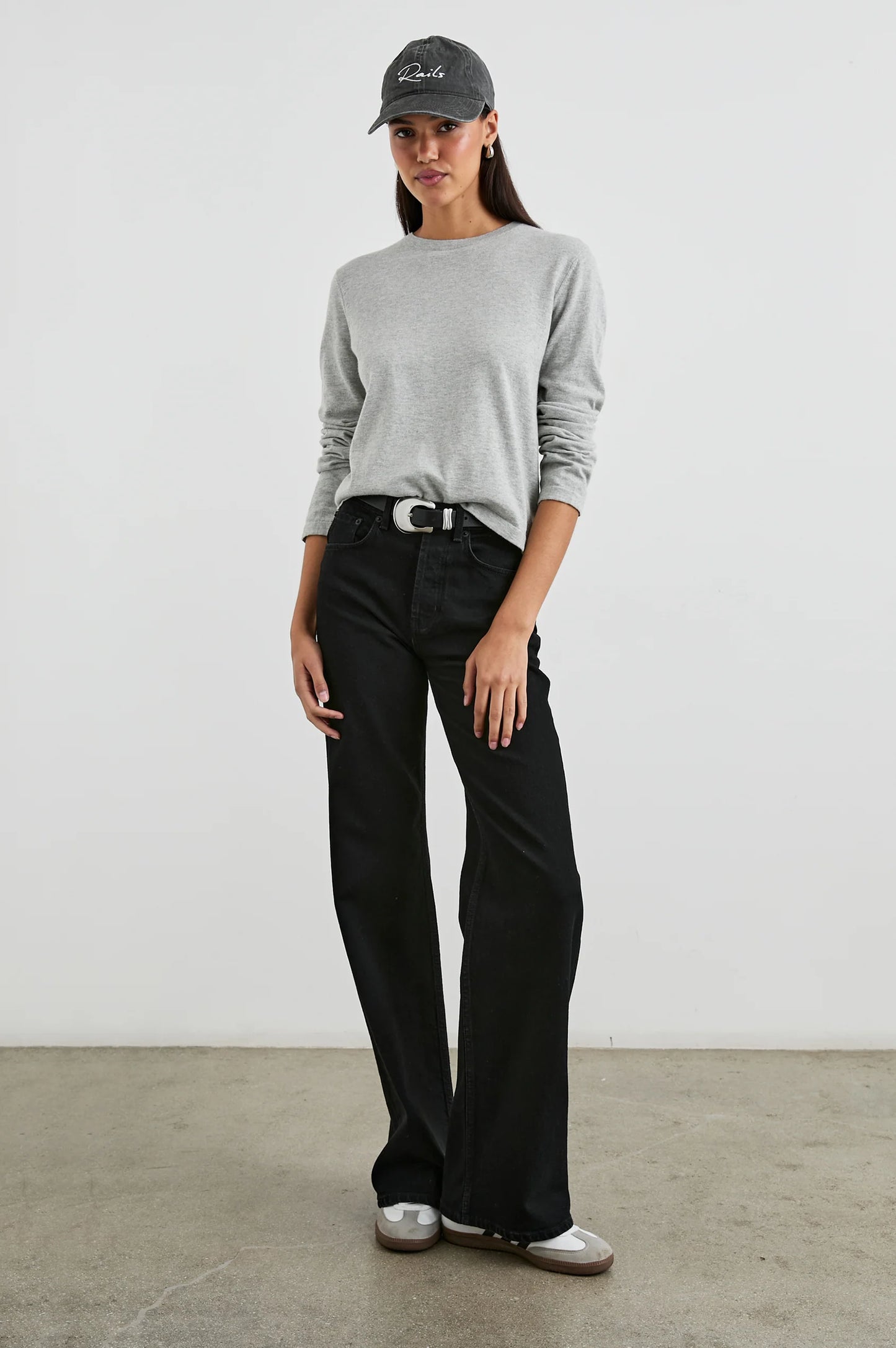 Cotton Cashmere Long Sleeve Tee