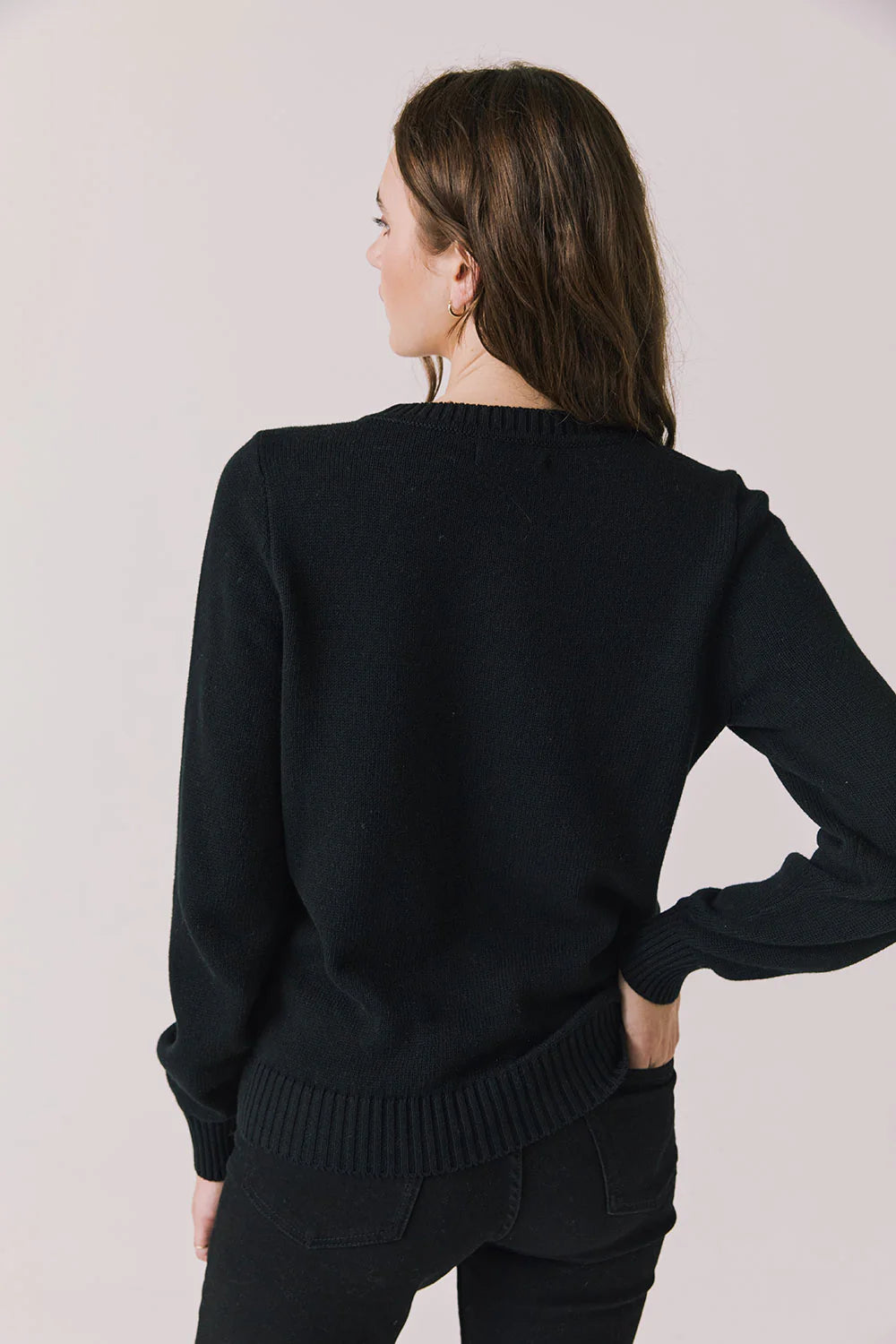 Bow Long Sleeve Sweater