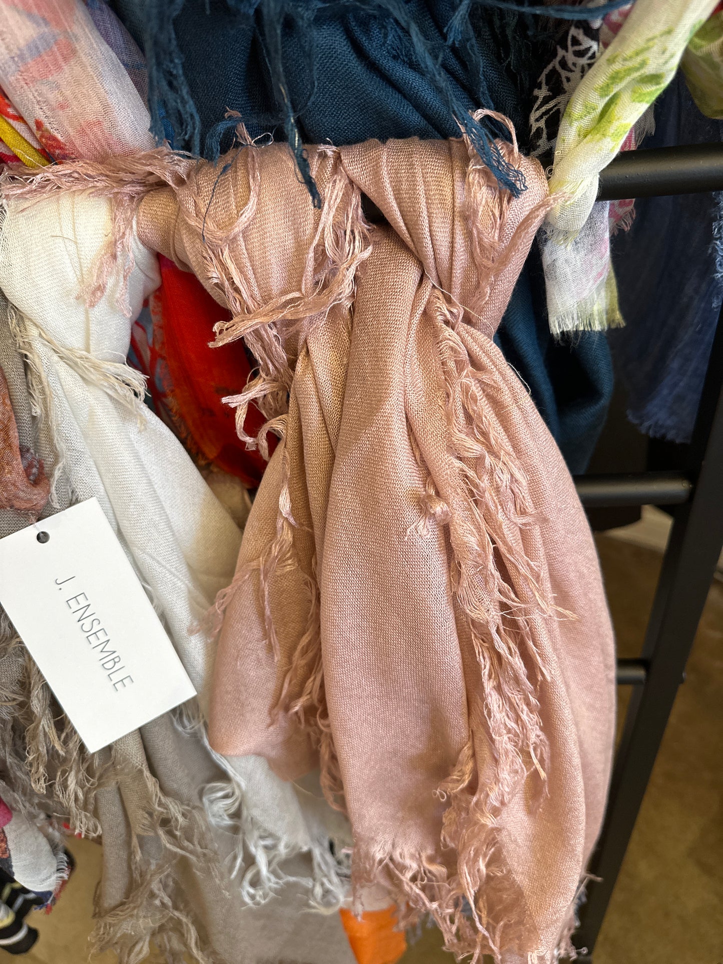 Tissue Solid Scarf