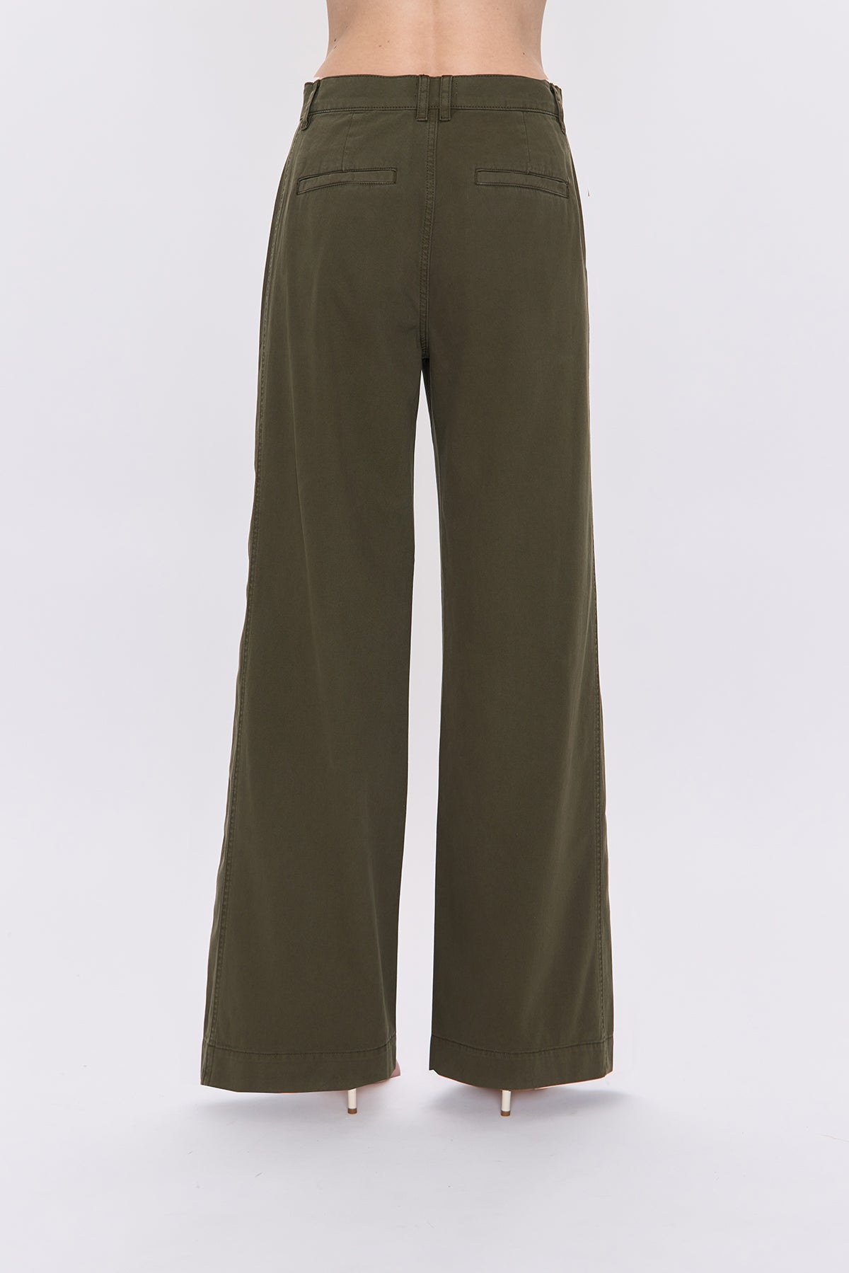 Jadyn Seamed Low Slung Palazzo
