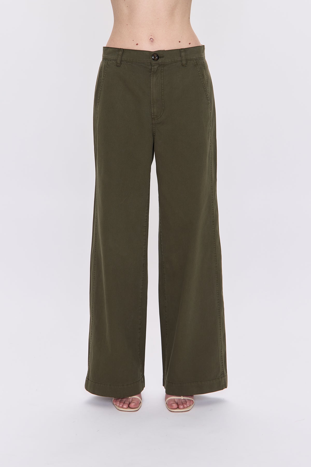 Jadyn Seamed Low Slung Palazzo