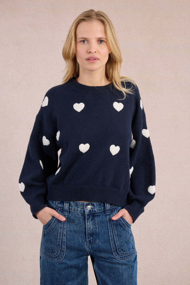 Amore Heart Sweater