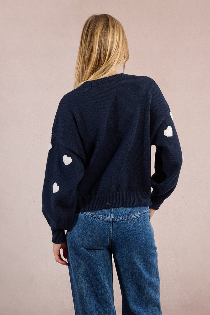 Amore Heart Sweater