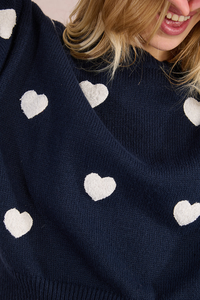 Amore Heart Sweater