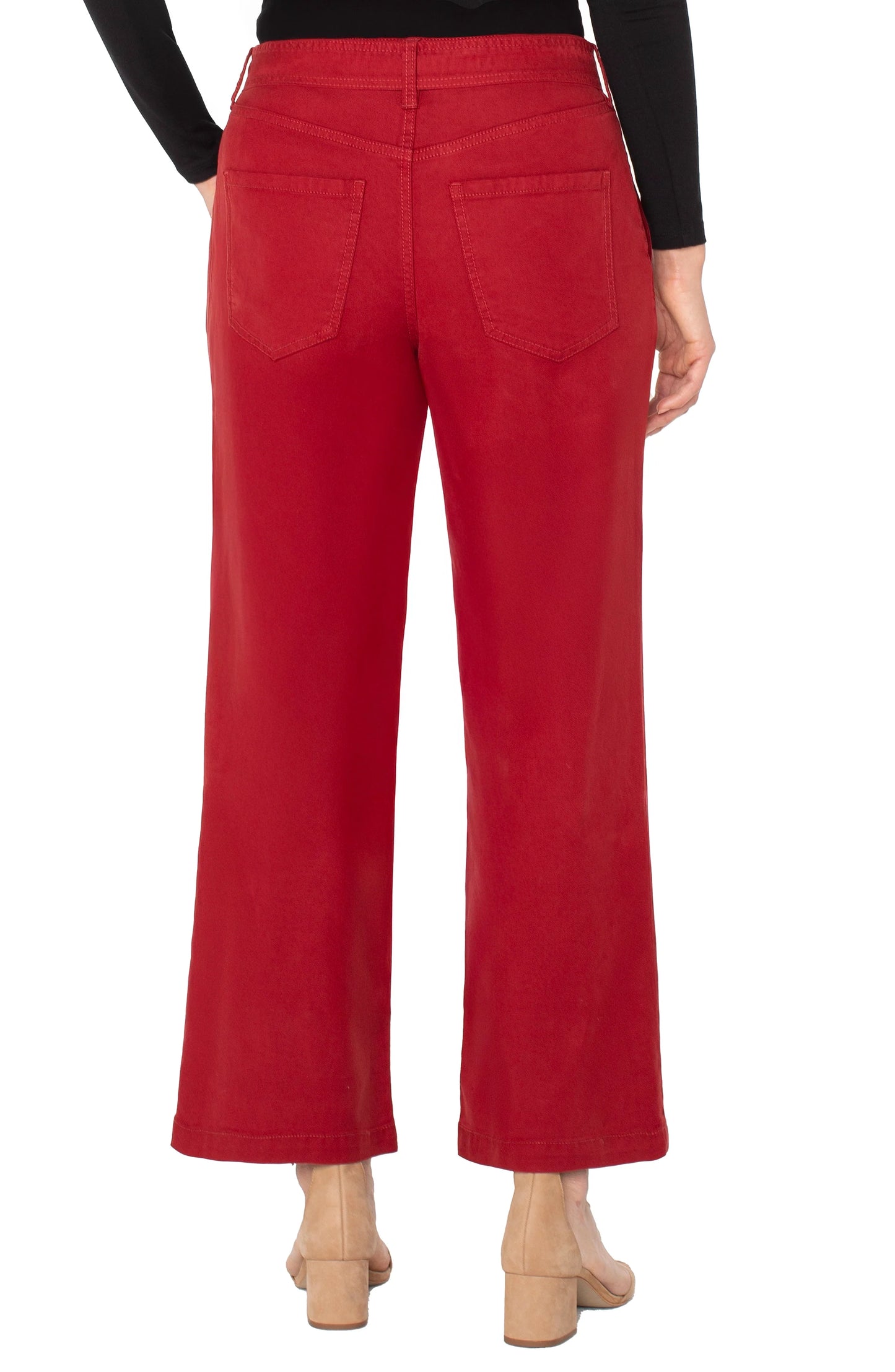 Stride Wide Leg with Self Belt
