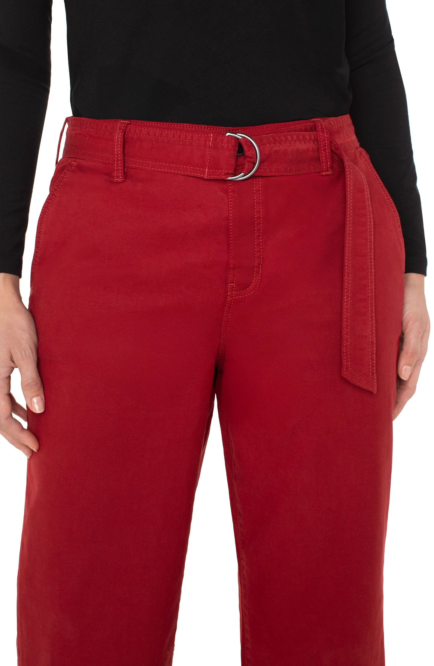 Stride Wide Leg with Self Belt