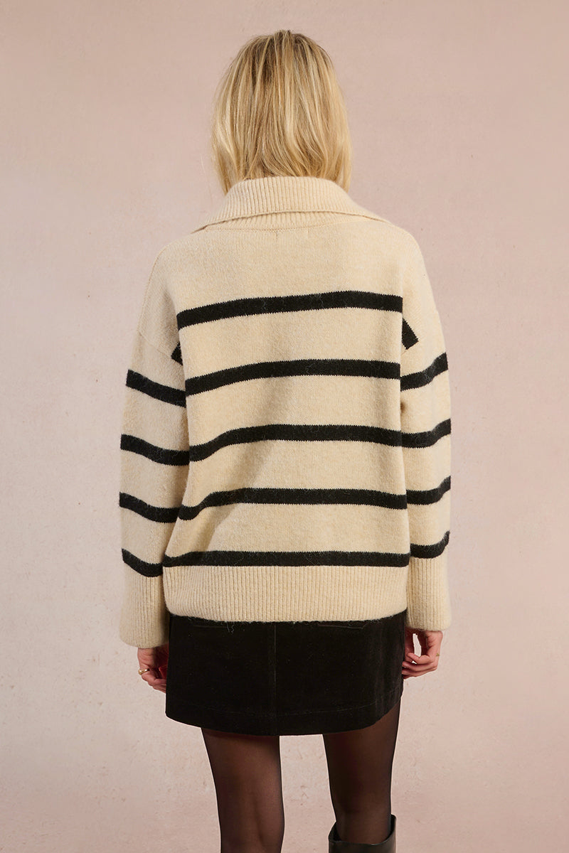 Genevieve Stripped Sweater