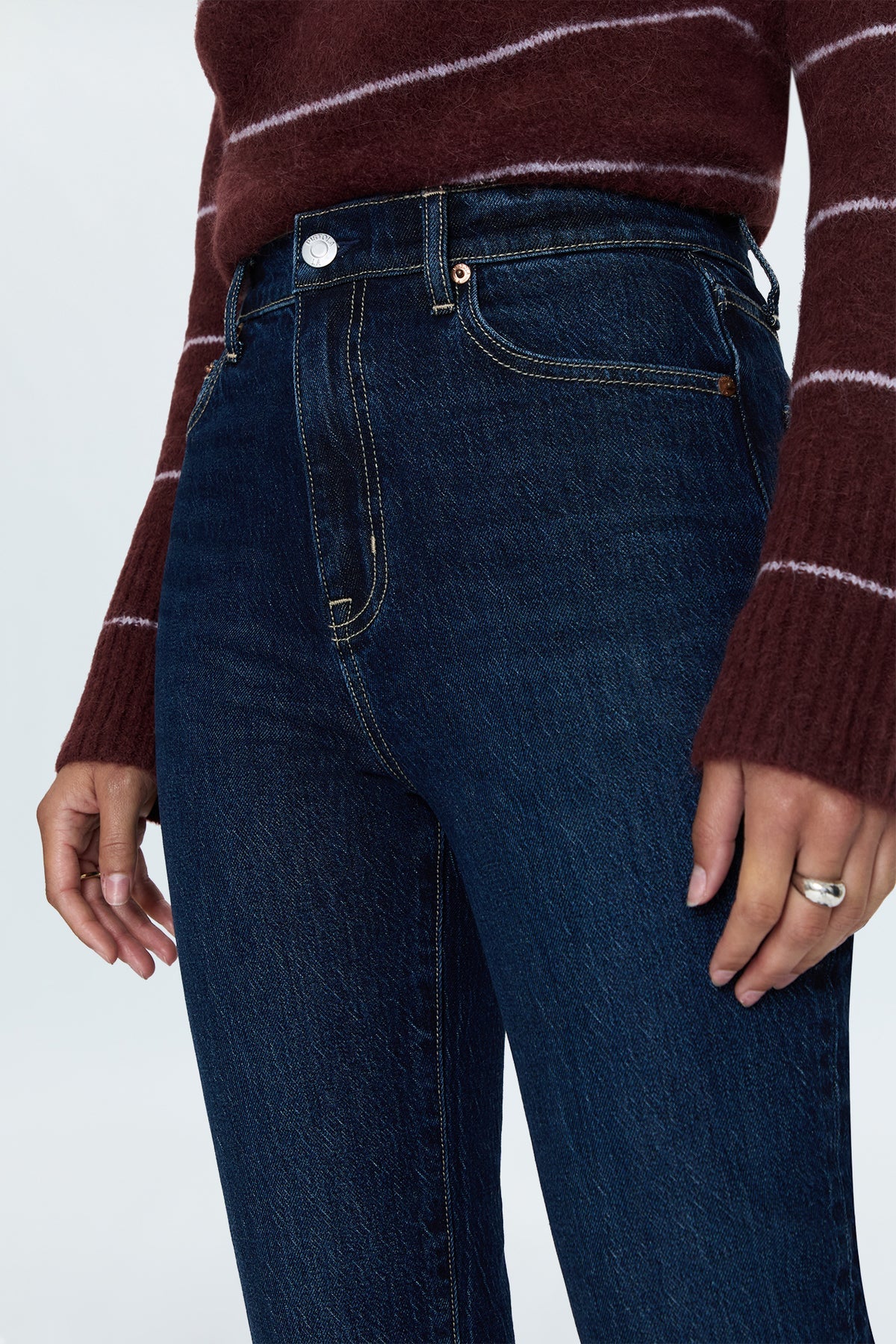 Bri High Rise Slim Straight