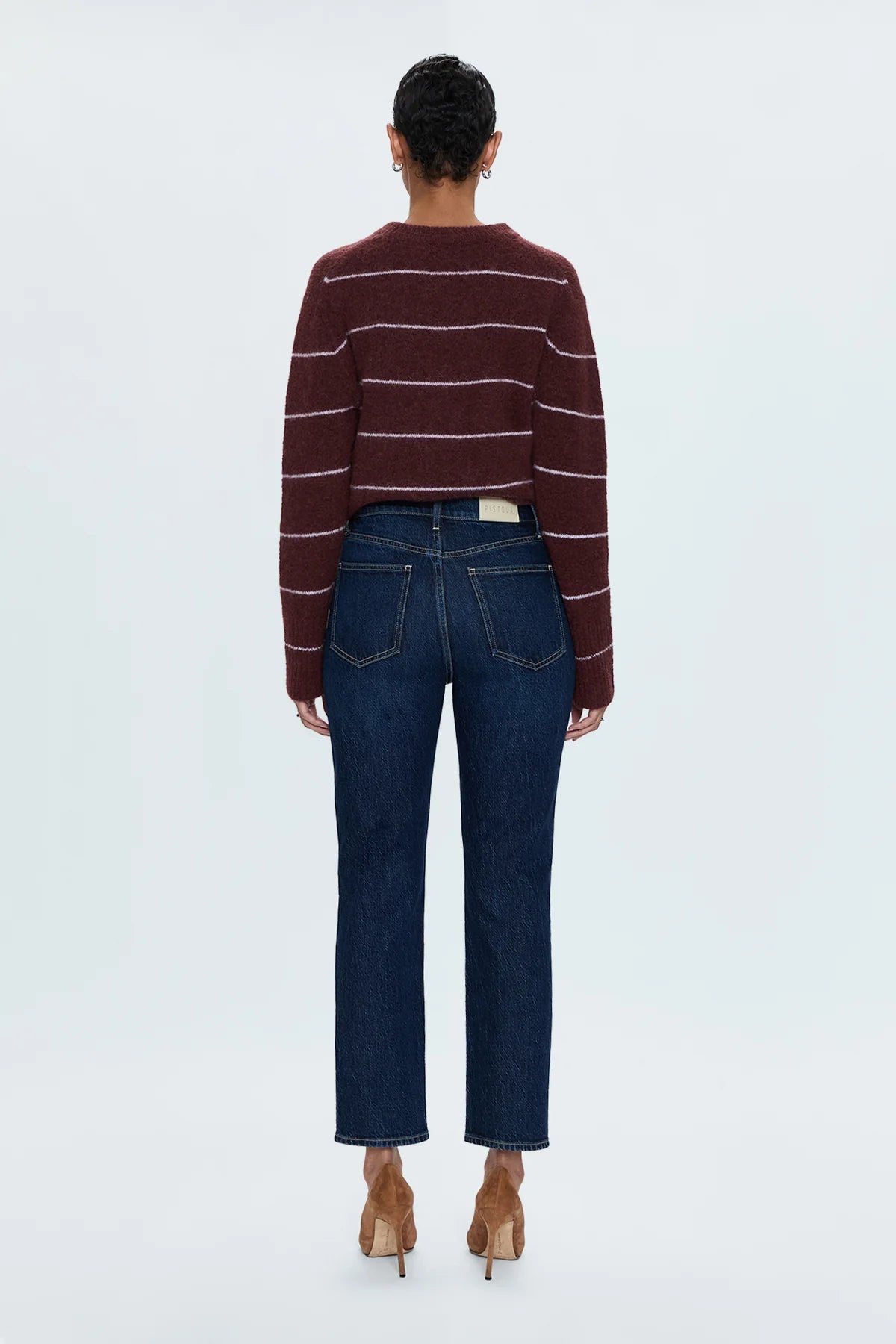 Bri High Rise Slim Straight
