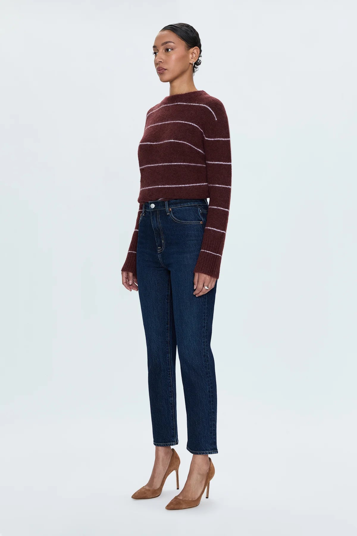 Bri High Rise Slim Straight