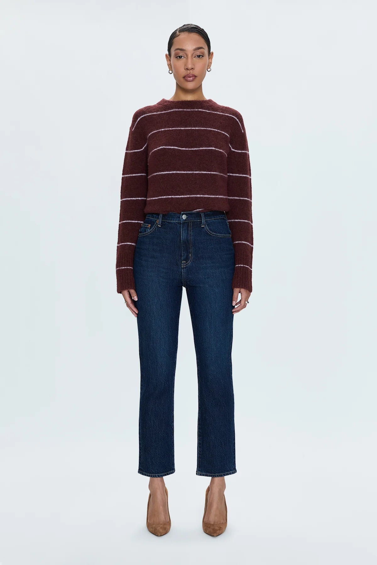 Bri High Rise Slim Straight