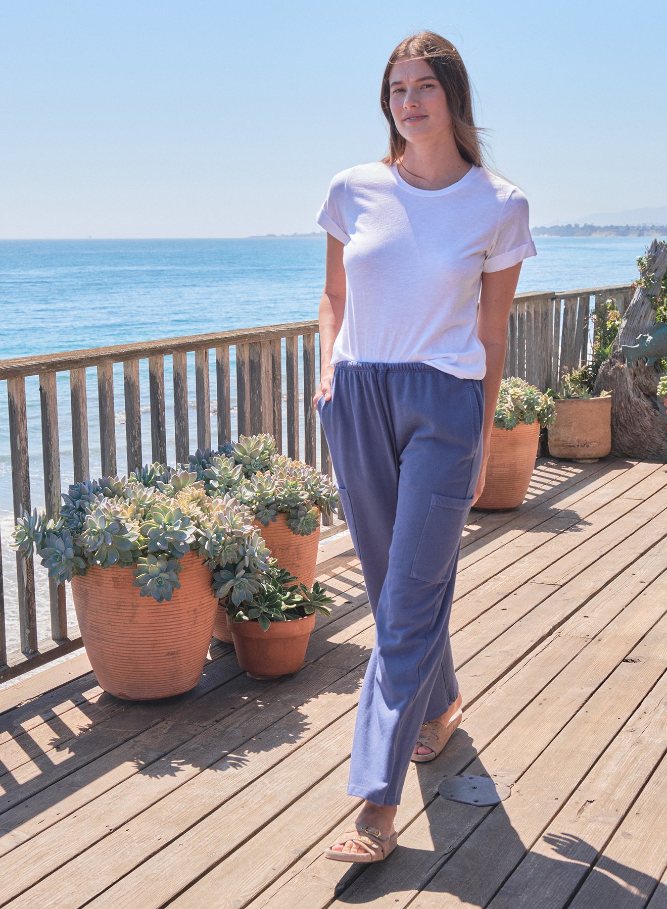 Jess Rolled Sleeve Tee