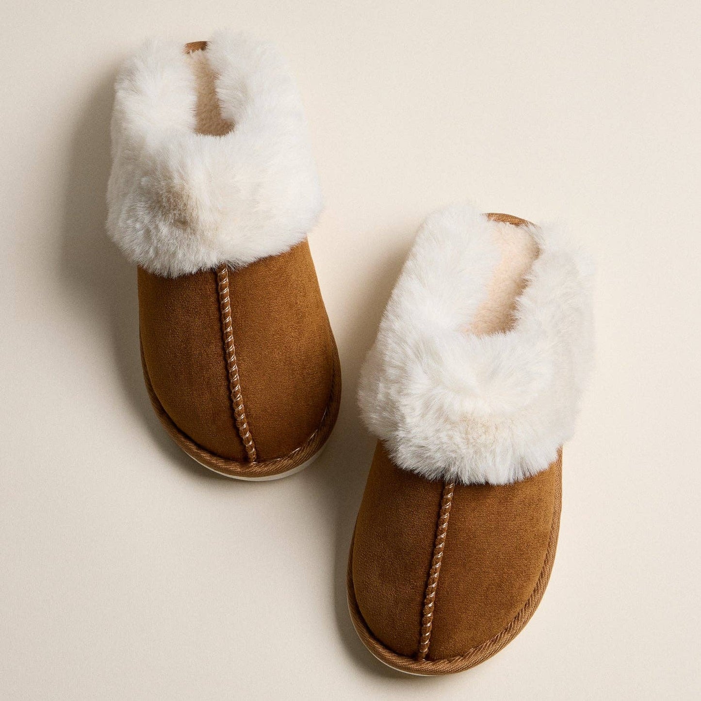 Fur Lined Slippers