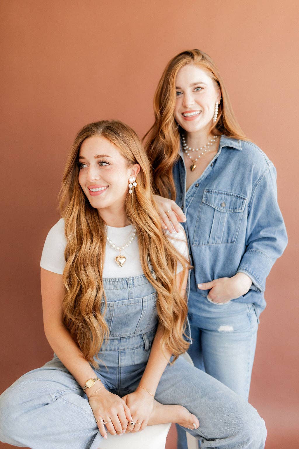 Libby - 3 Pearl - Earrings