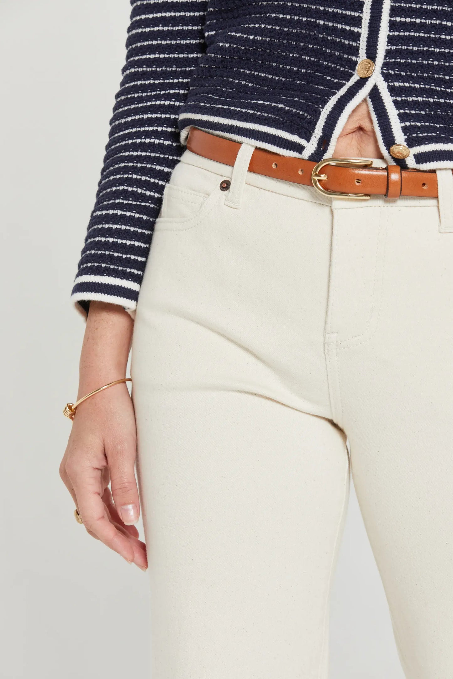 Aberdeen Ankle Crop High Rise Jean