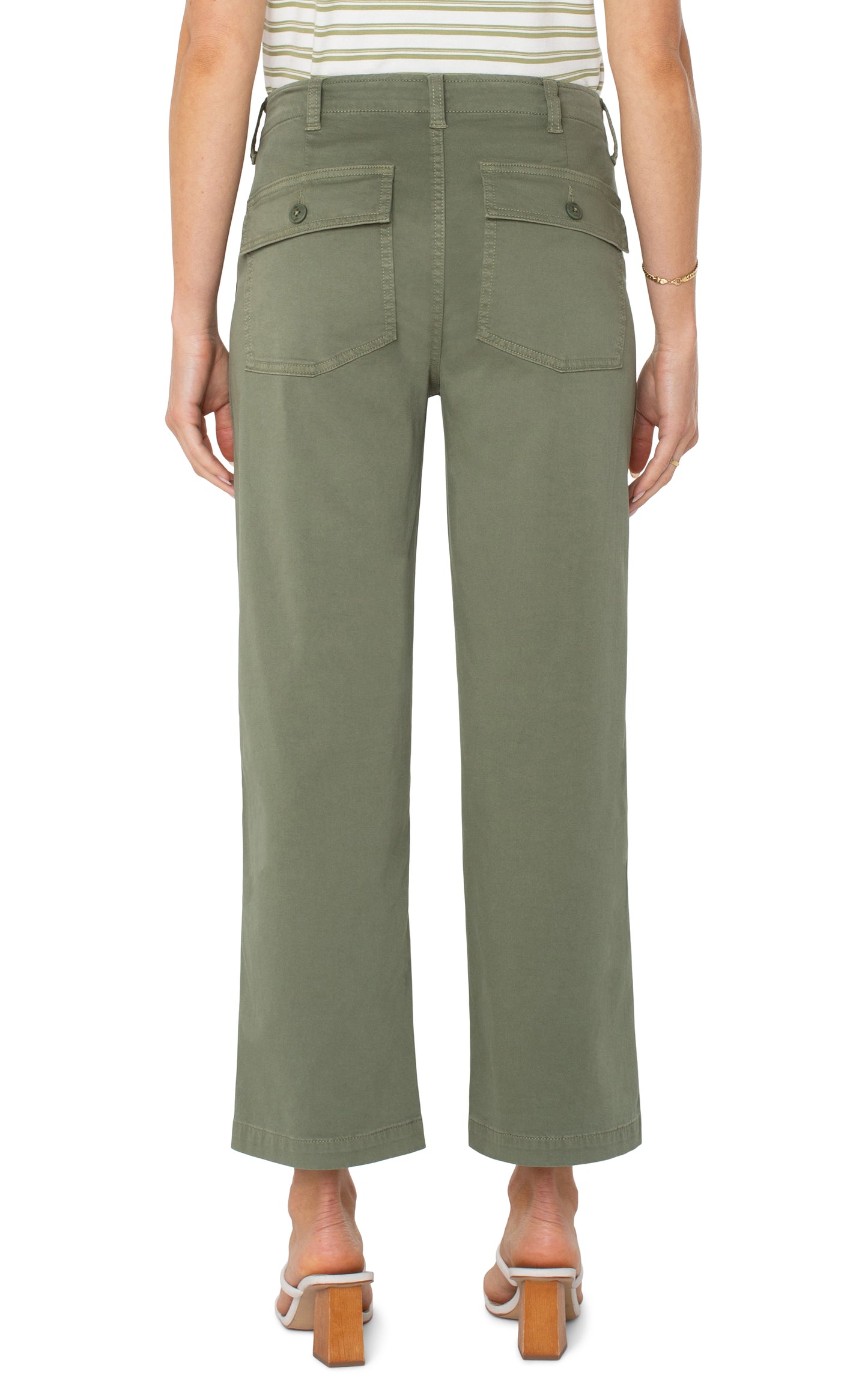 Cargo Crop Wide Leg 26” Inseam