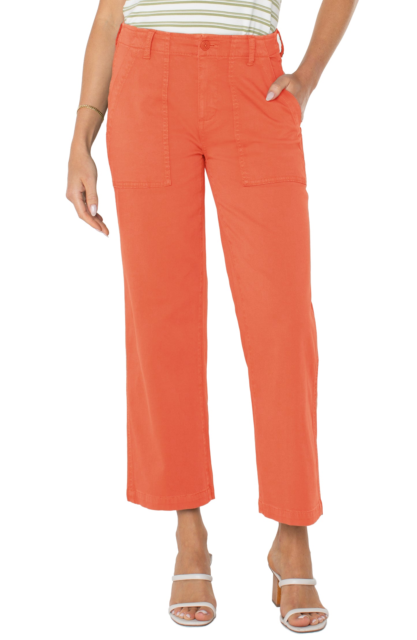 Cargo Crop Wide Leg 26” Inseam