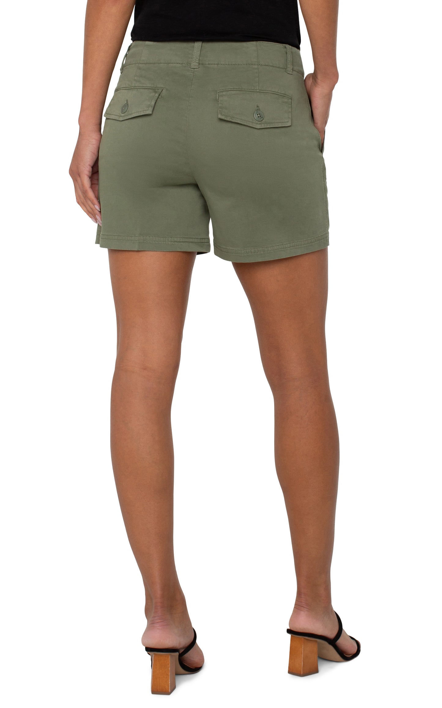 Pleated Trouser Short 5” Inseam