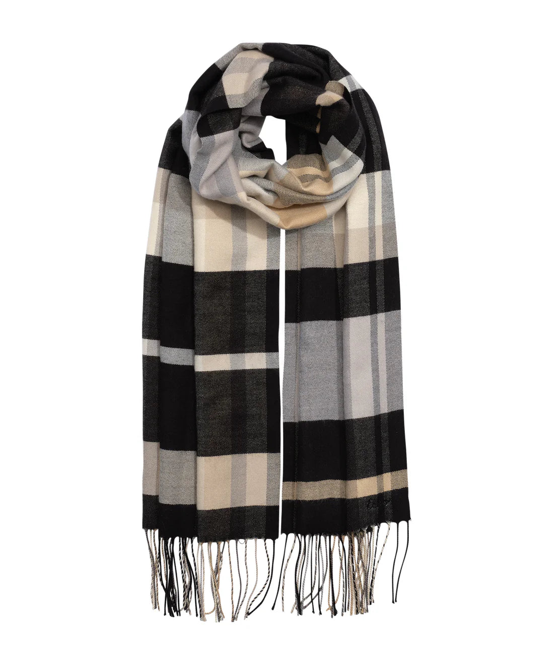 Central Park Plaid Black