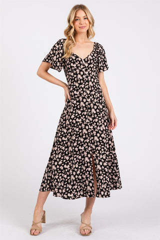 Ditzy Princess Sleeve Midi Dress