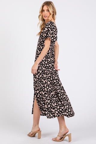 Ditzy Princess Sleeve Midi Dress