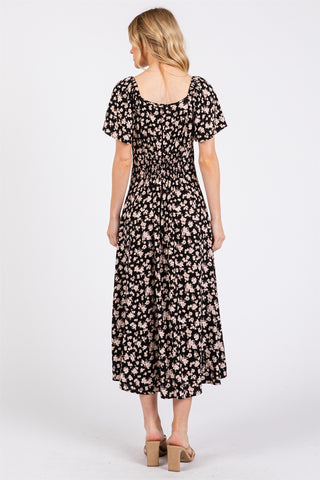 Ditzy Princess Sleeve Midi Dress