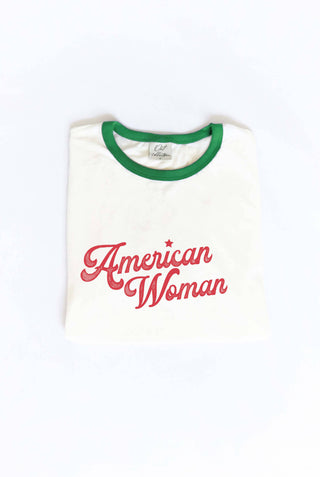 AMERICAN WOMAN Tee