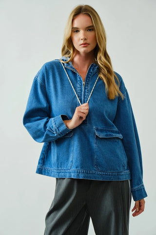 Craven Denim Hoodie