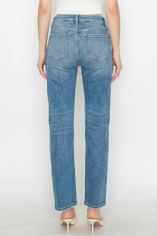 Sally Western High Rise Straight Leg