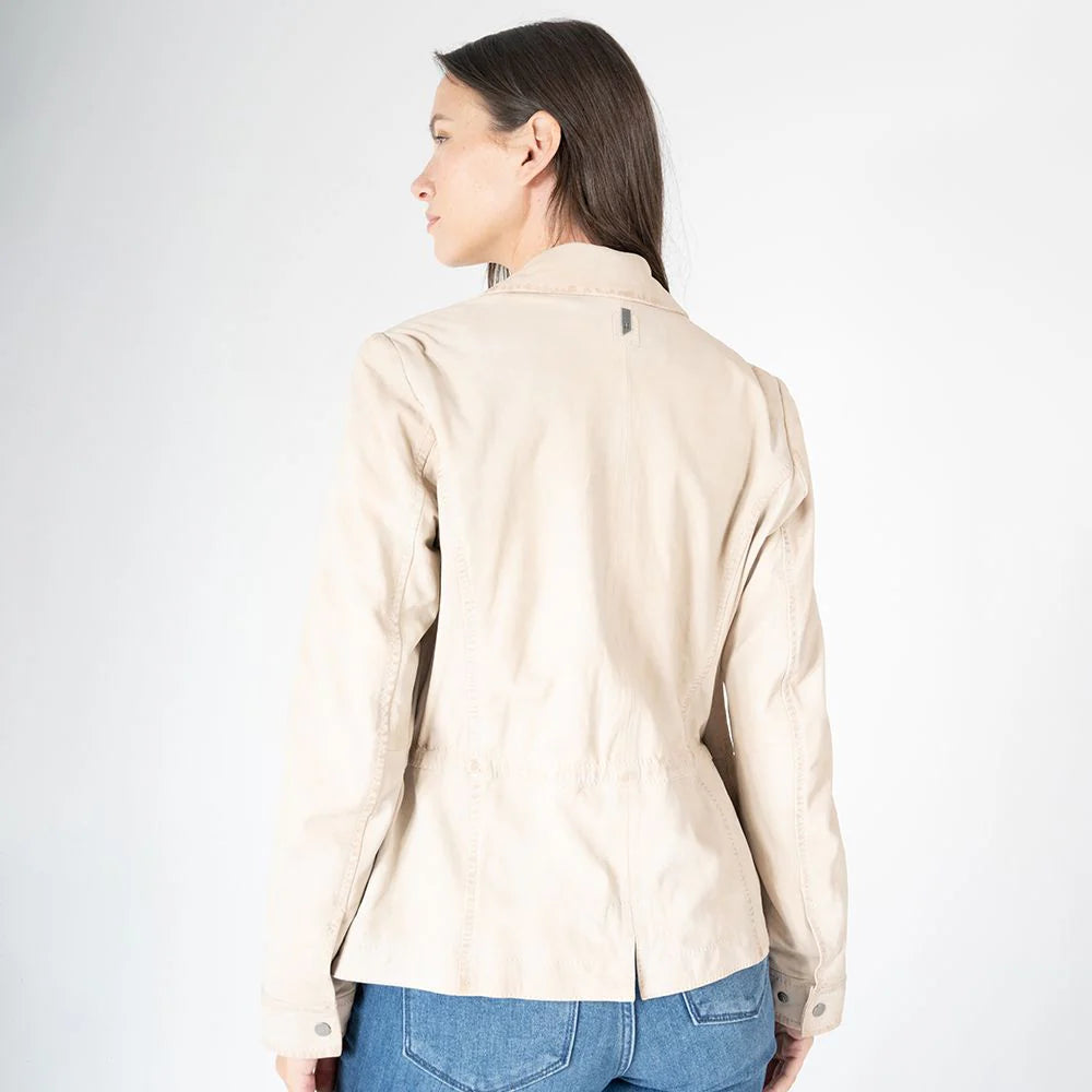 Nubuck Drawstring Jacket