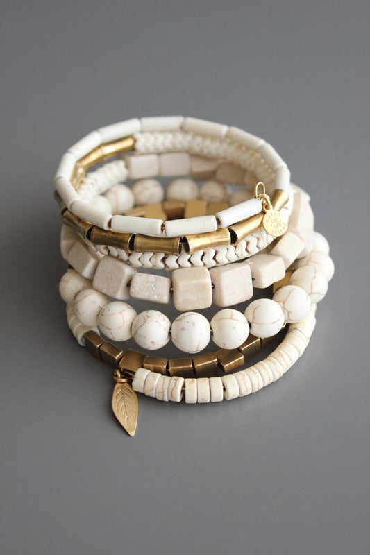 Gaia Stone Wrap Bracelet