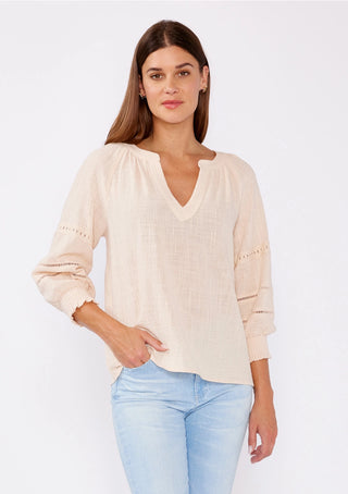 Cordelia Split Neck Blouse