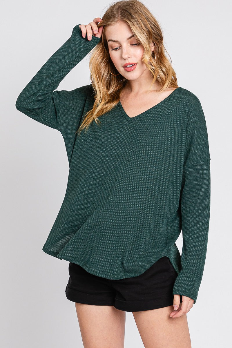 Thermal Pullover Top