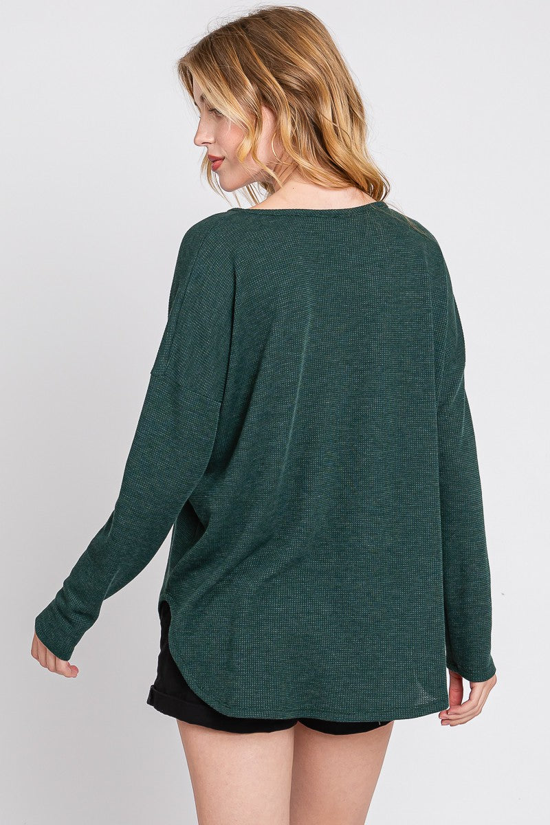 Thermal Pullover Top