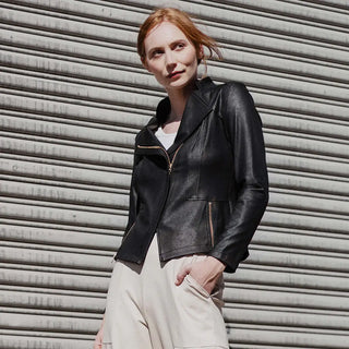 Verna Liquid Leather Jacket